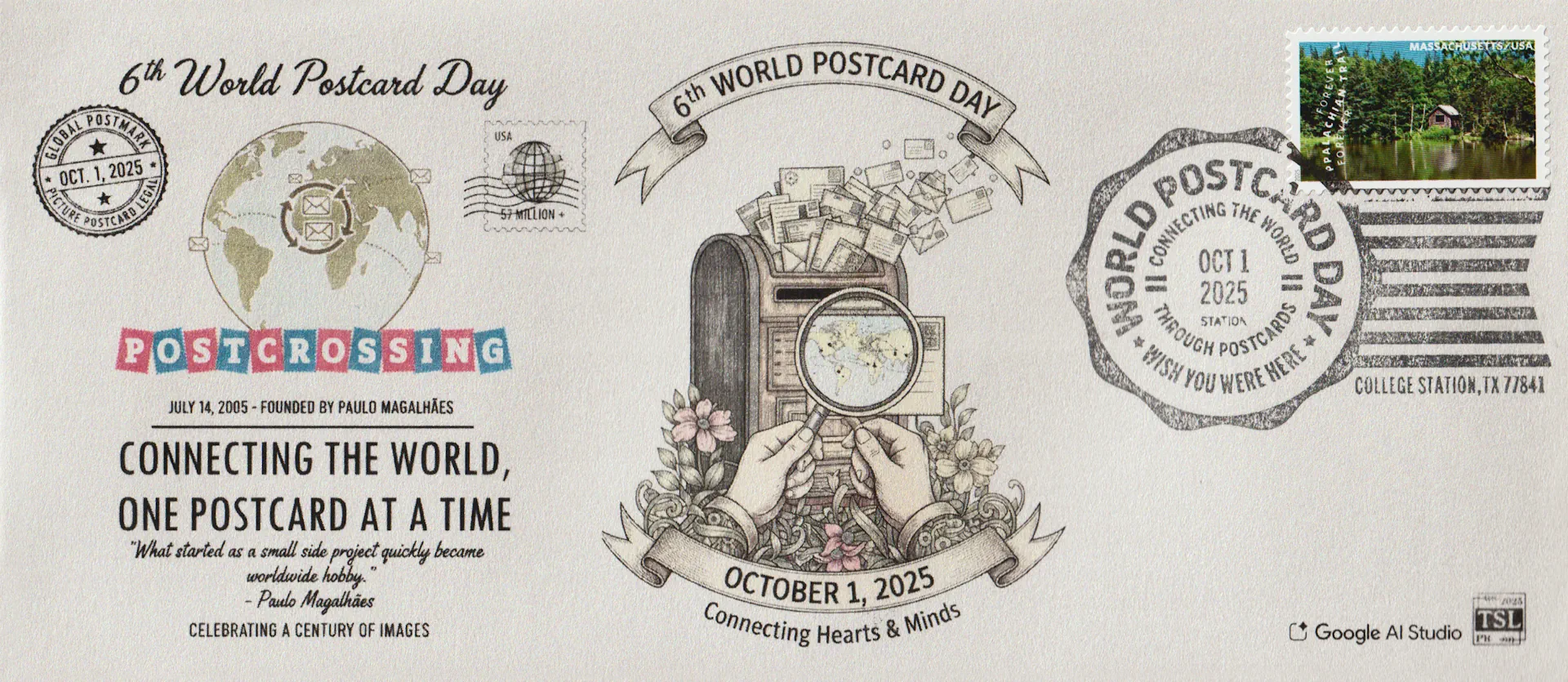 Official Pictorial Postmark View