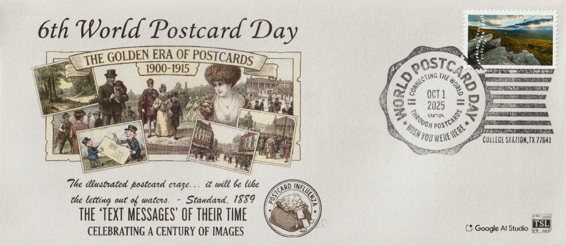Official Pictorial Postmark View