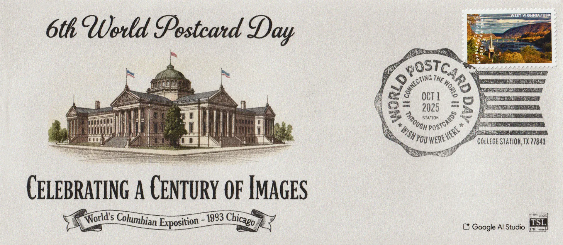 Official Pictorial Postmark View