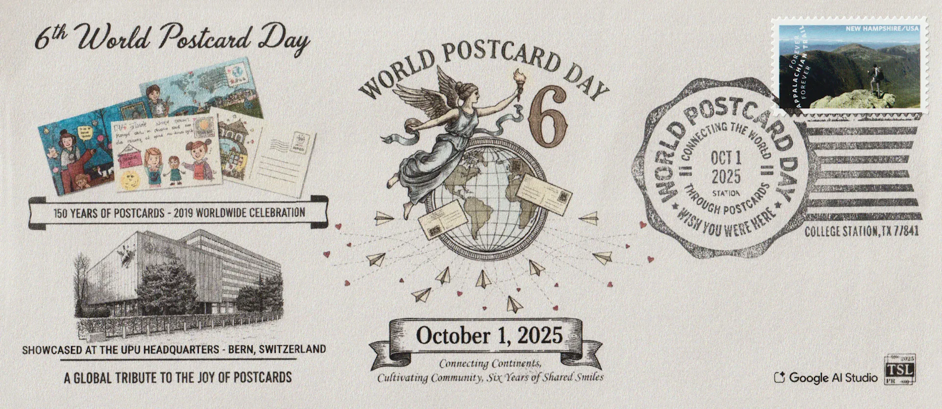 Official Pictorial Postmark View
