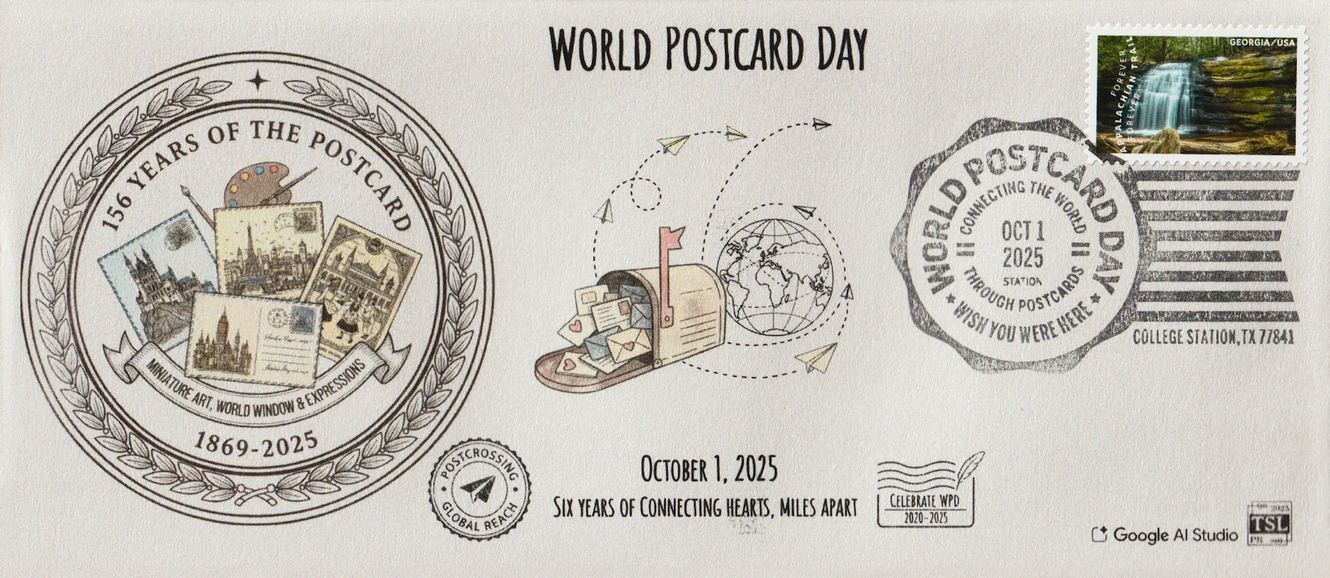Official Pictorial Postmark View