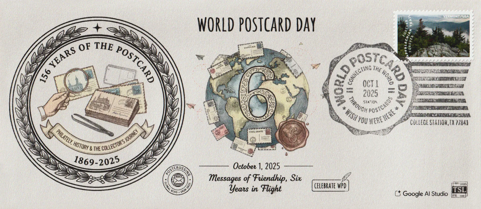 Official Pictorial Postmark View