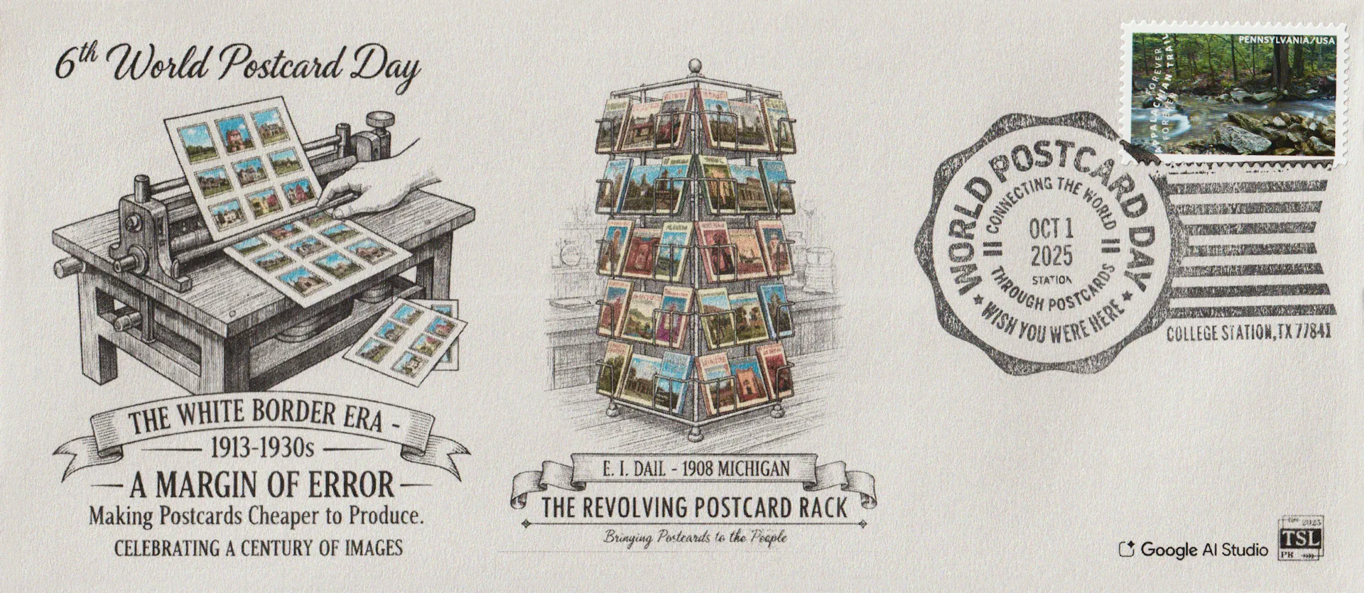 Official Pictorial Postmark View