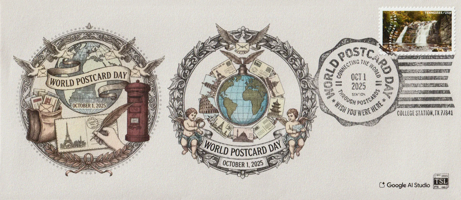 Official Pictorial Postmark View