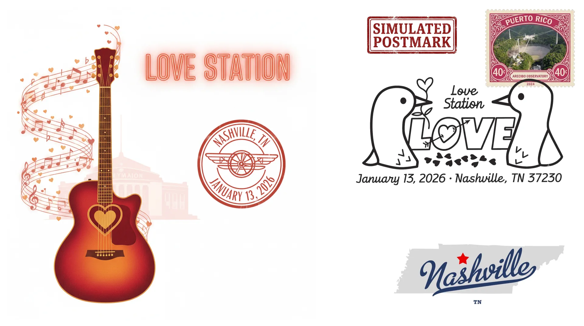 Simulated Postmark View