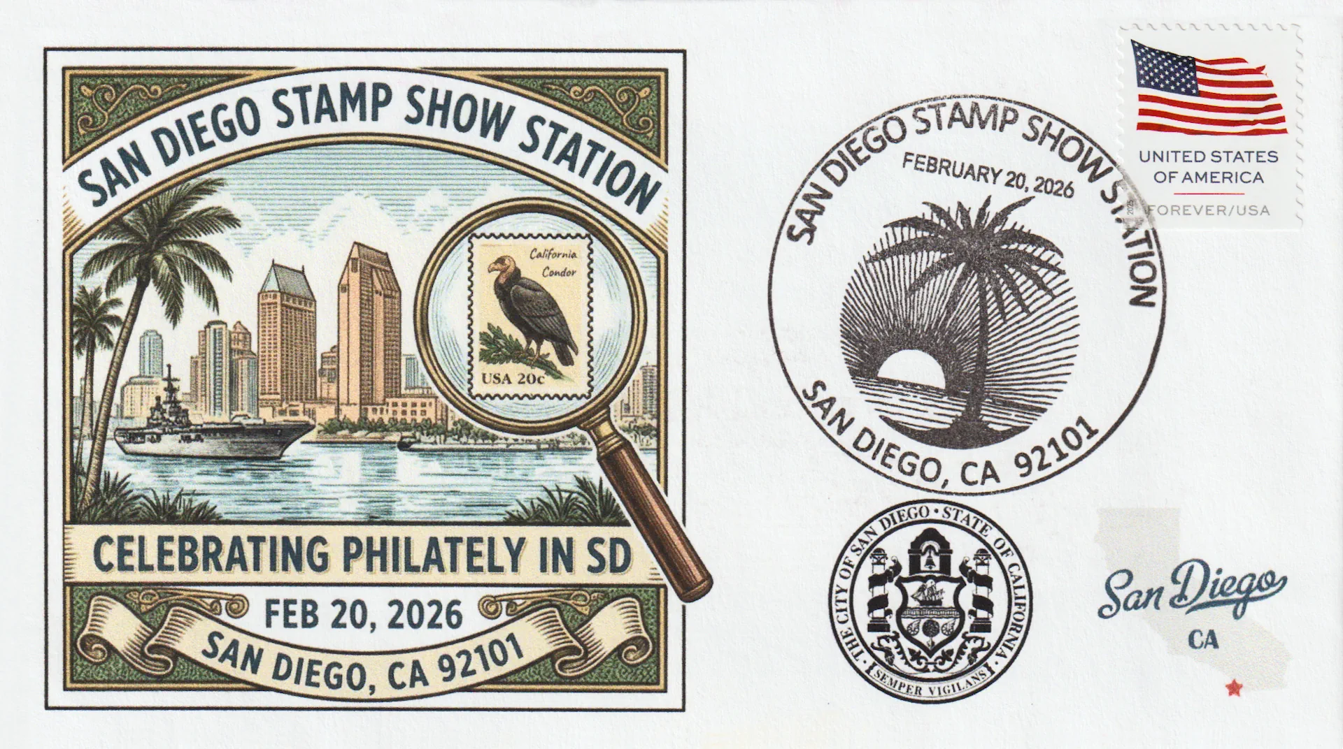 Official Pictorial Postmark View