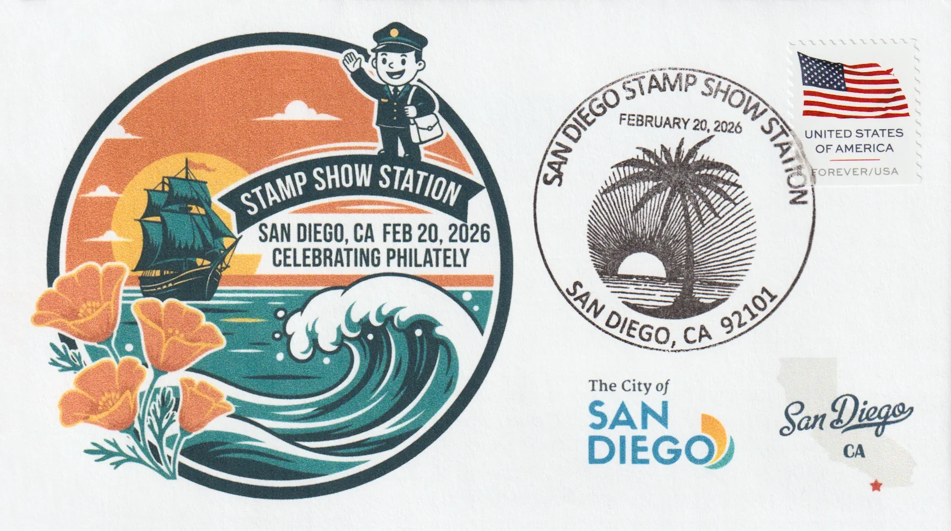Official Pictorial Postmark View