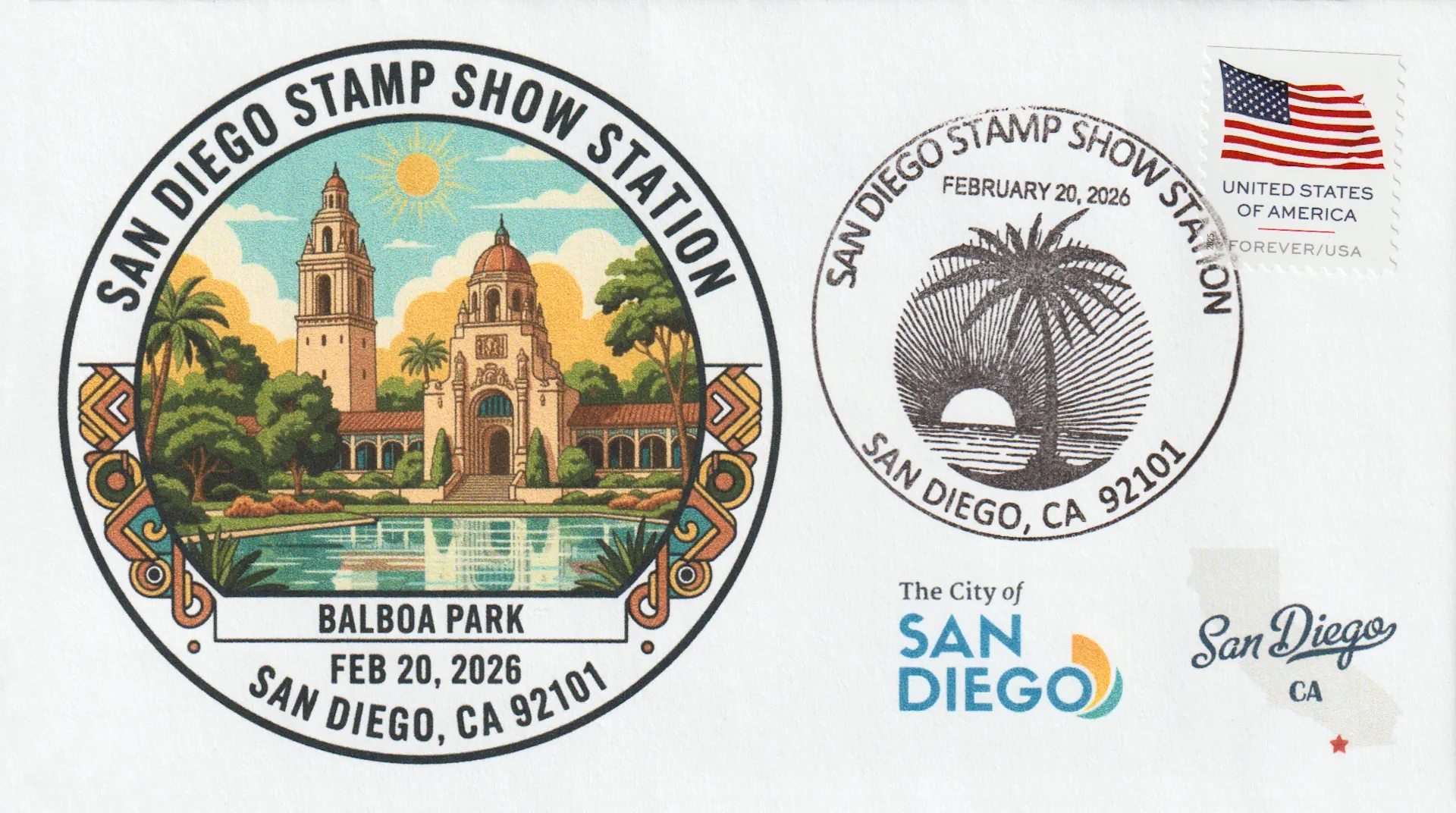 Official Pictorial Postmark View