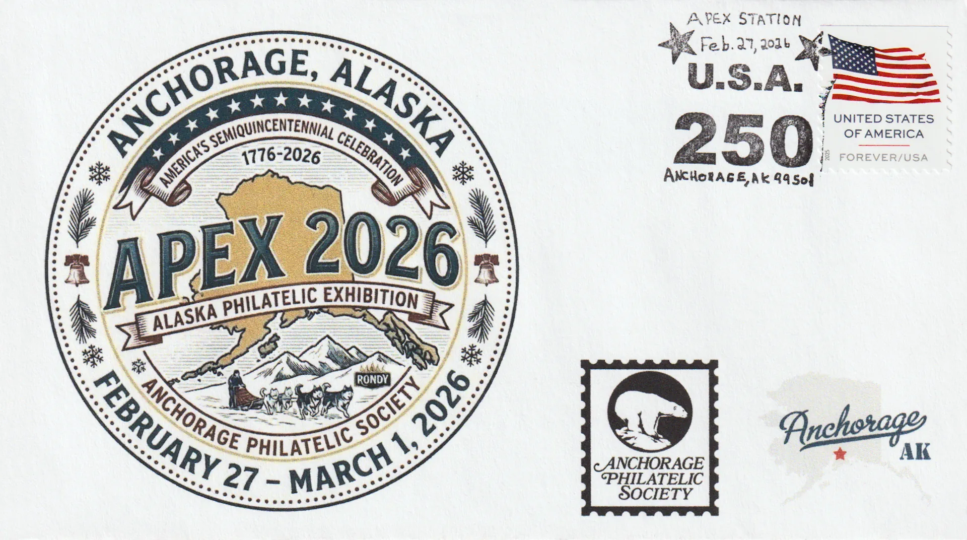 Official Pictorial Postmark View