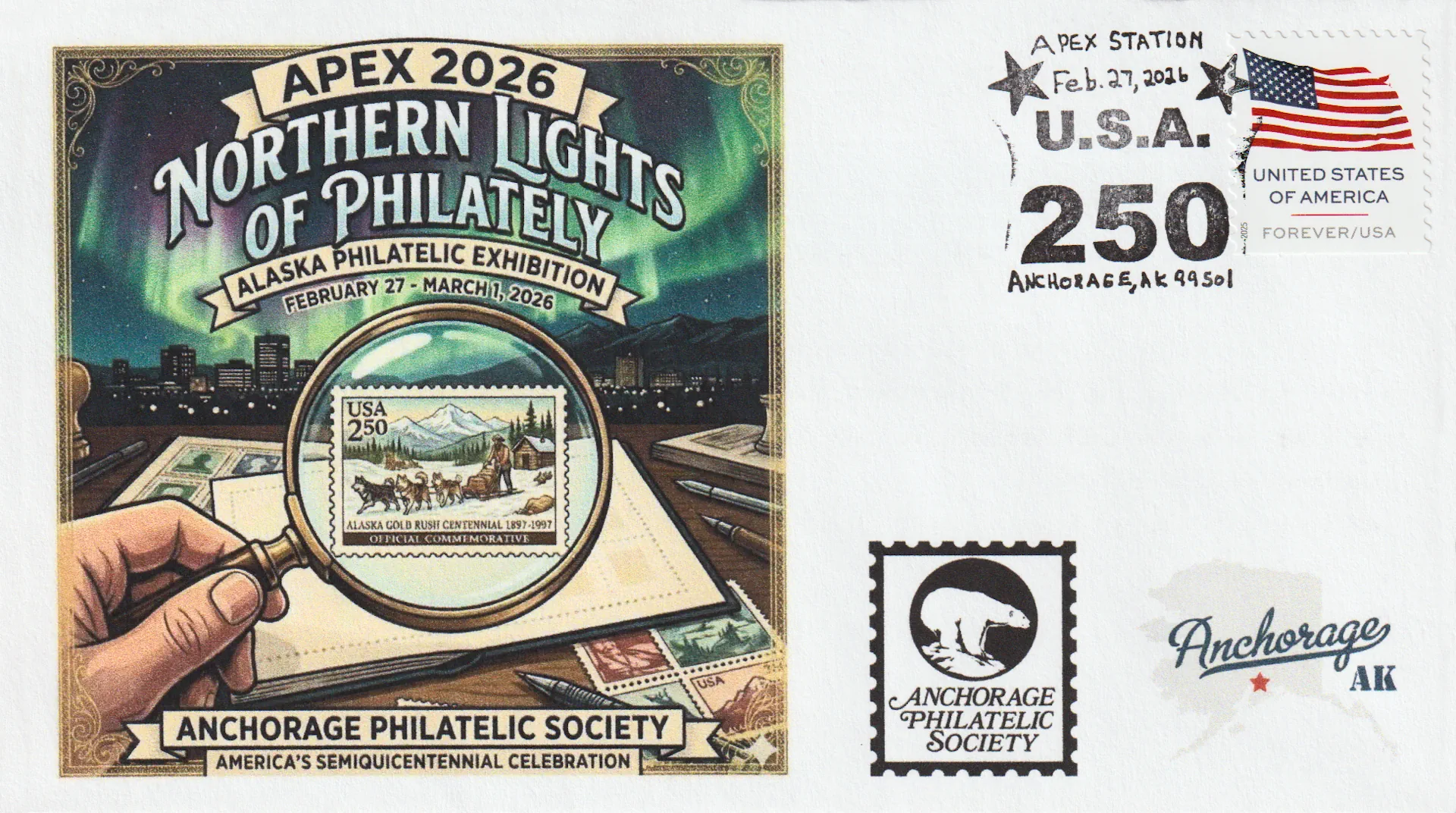 Official Pictorial Postmark View