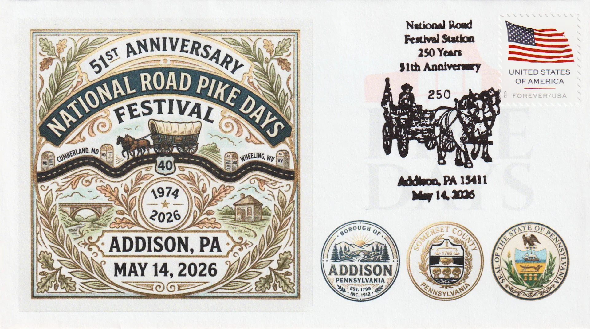 Official Pictorial Postmark View