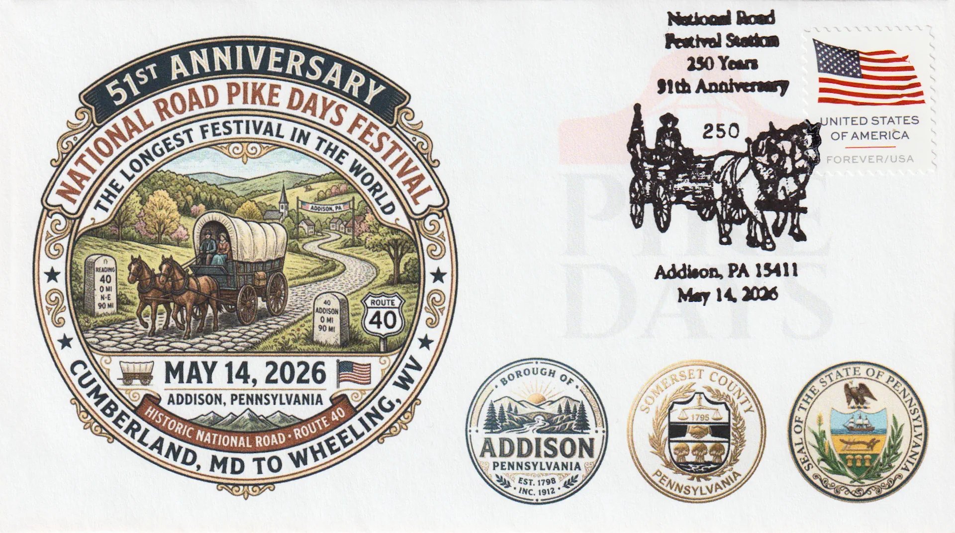 Official Pictorial Postmark View