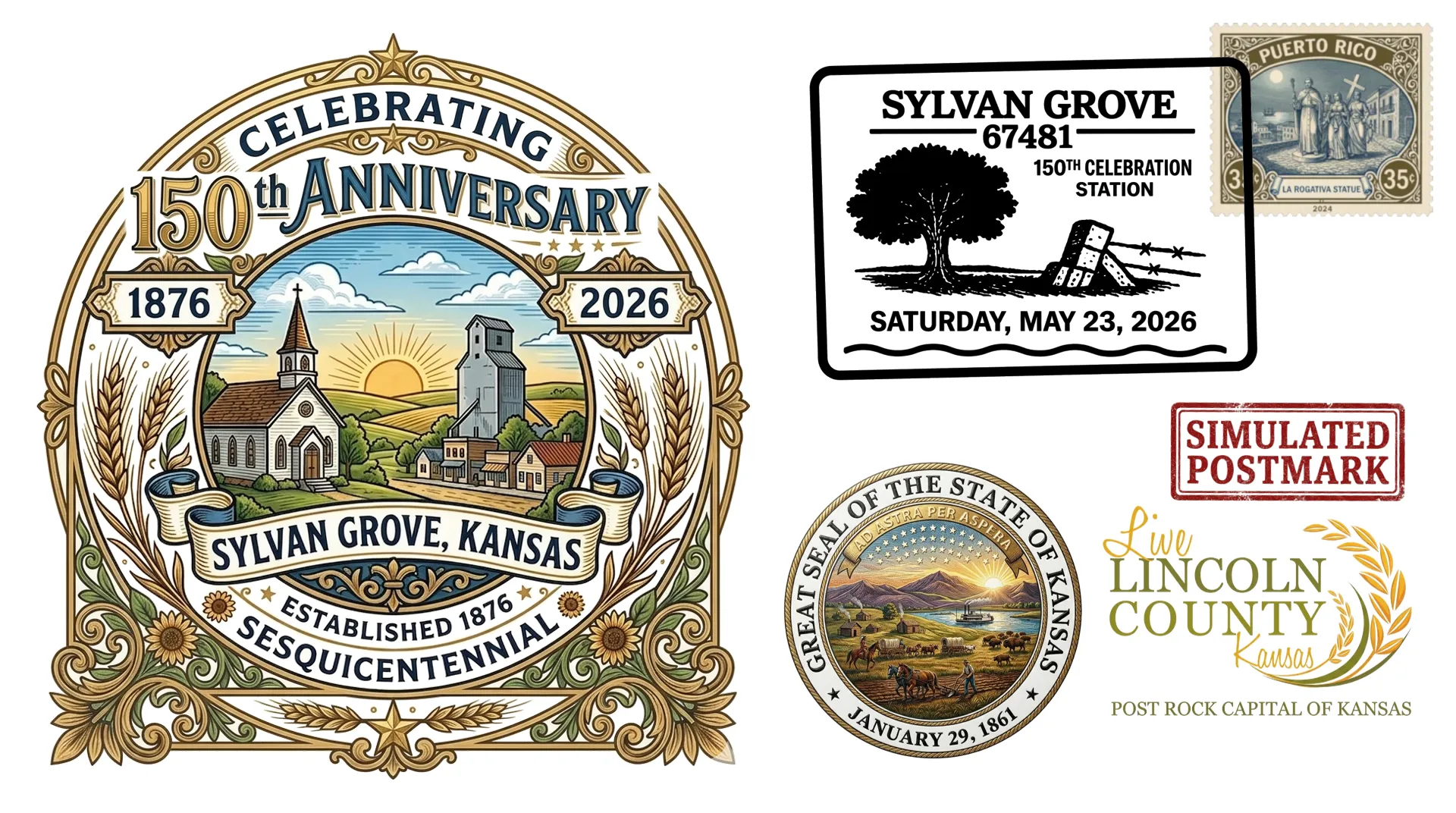 Simulated Postmark View