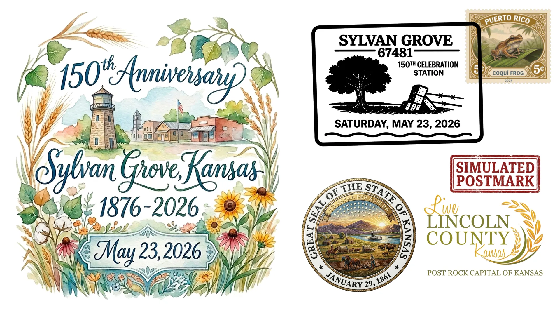 Simulated Postmark View