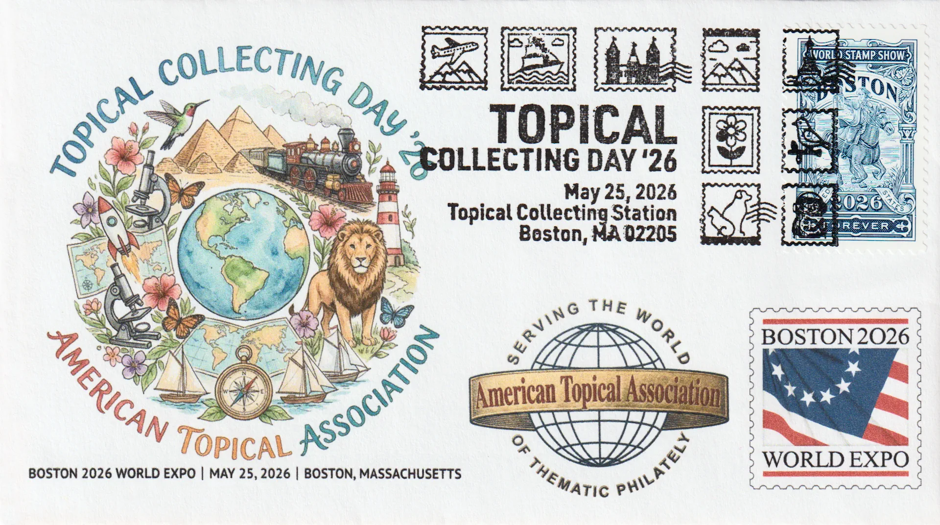 Official Pictorial Postmark View
