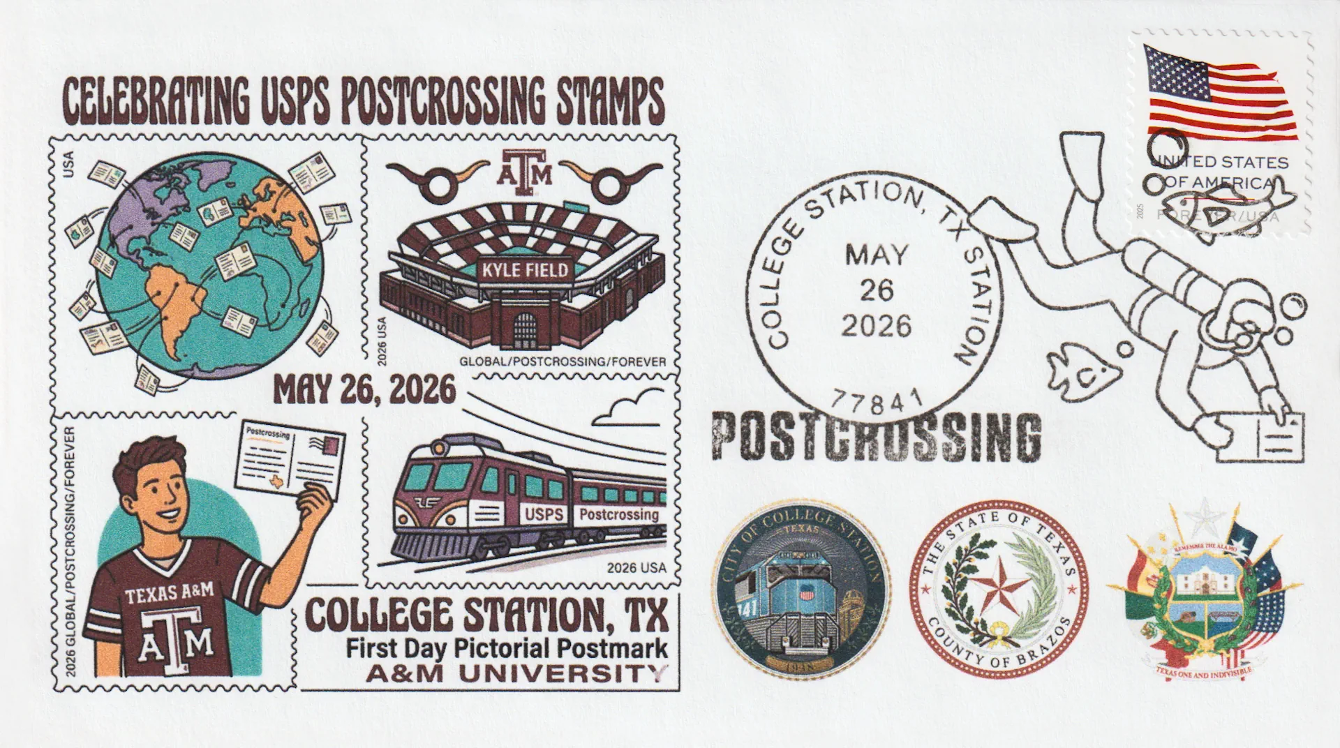 Official Pictorial Postmark View